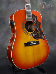 Minty-2015-Epiphone-Hummingbird-Faded-Cherry-Burst