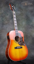 Minty-2015-Epiphone-Hummingbird-Faded-Cherry-Burst